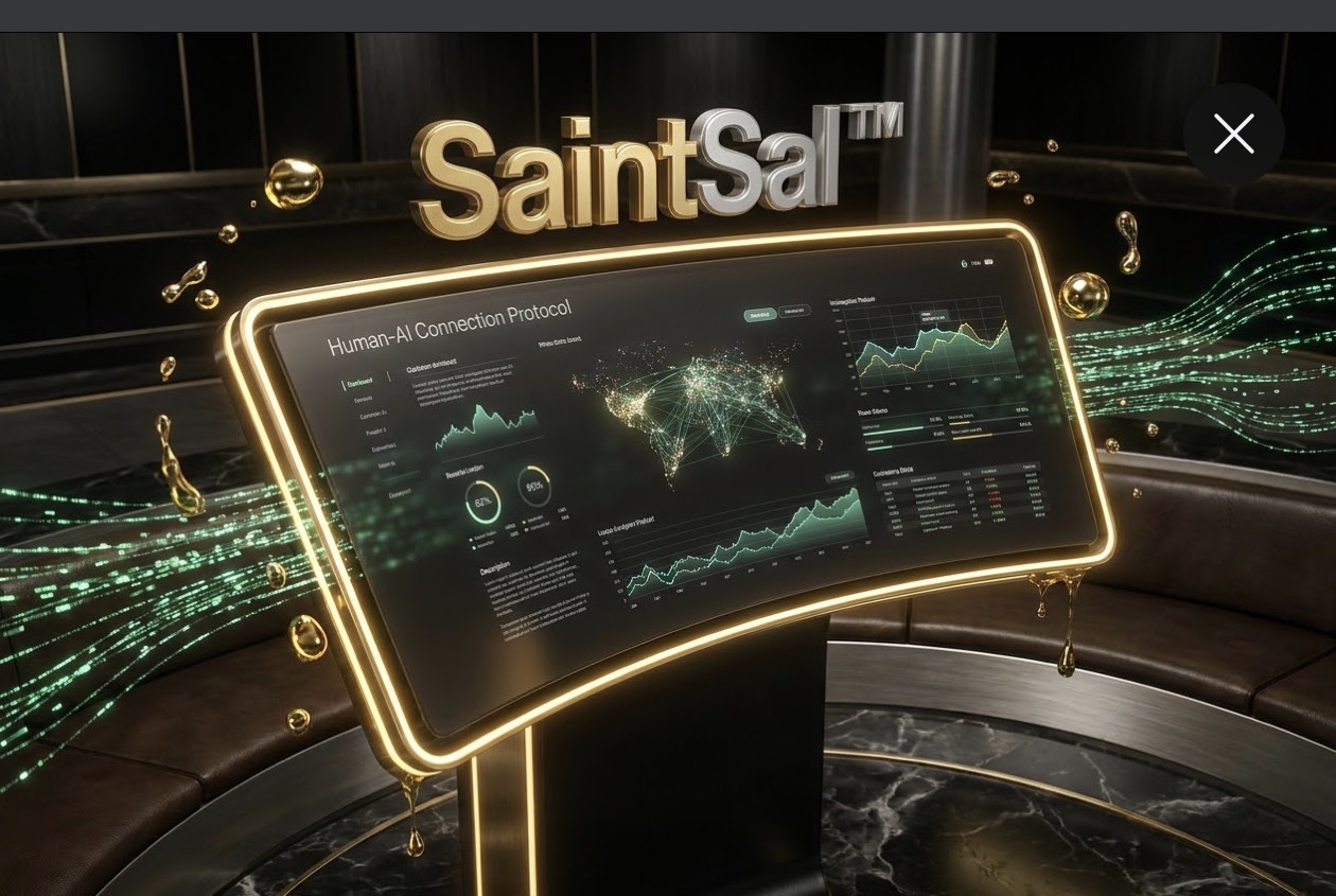 SaintSal Human-AI Connection Protocol dashboard